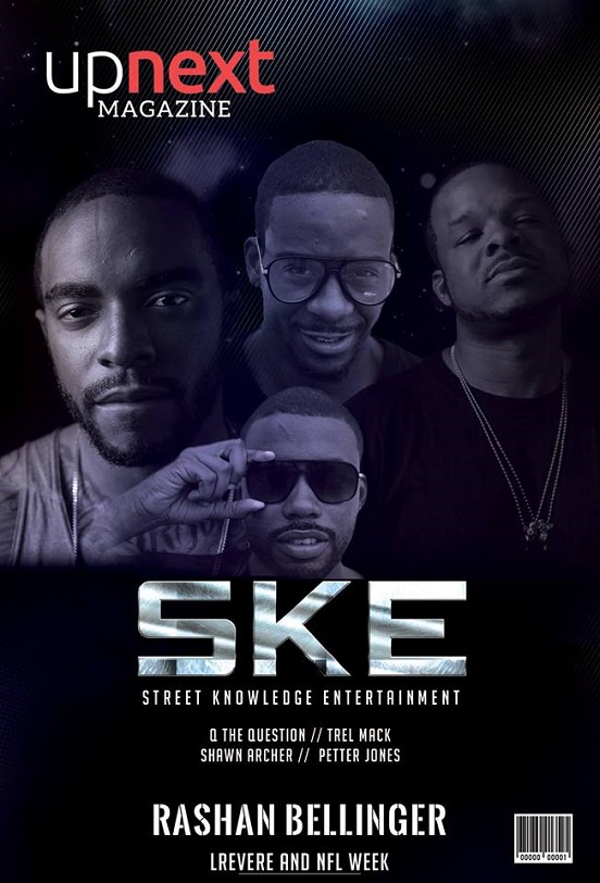 Philly label SKE Records graces cover of Up Next Magazine. @trelmack @iamshawnarcher @petterjonesske @qthequestion