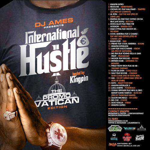 [MIXTAPE]- DJ Ames International Hustle Promovactican Edition Hosted By Kingpin @djamesuk16