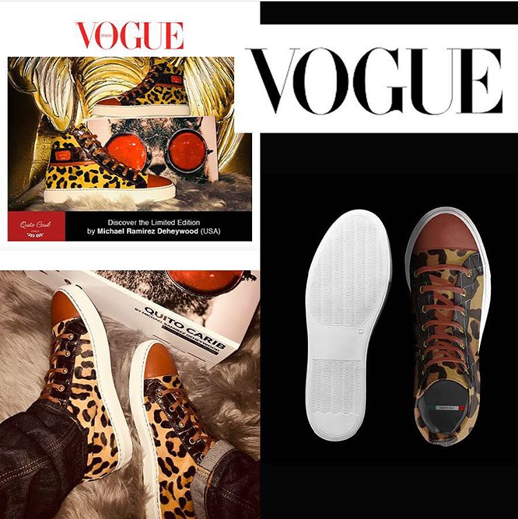 House Of Quito Carib Launches New Shoe Line Alongside VOGUE Magazine