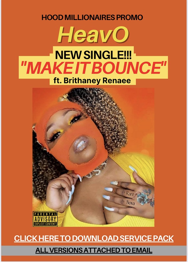 HeavO Set To Drop New Single “Make It Bounce” ft. Brithaney Renaee